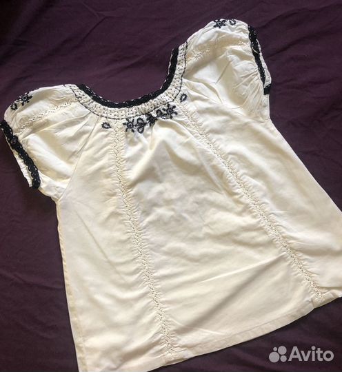 Блузка школьная Gap,8-9 лет