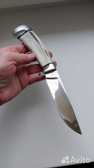 Нож шкуросъемный финка шкурник