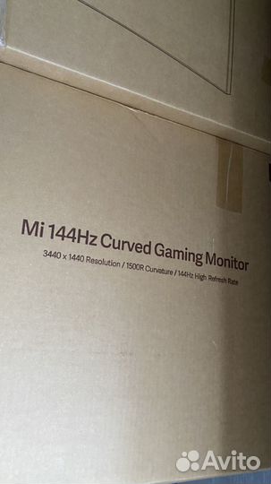 Xiaomi mi curved игровой монитор 34 новый