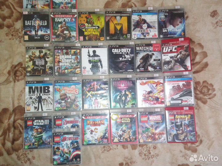 Игры Sony PS 3 (большой выбор игр в упаковке репак