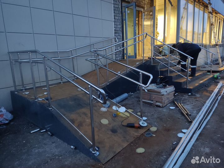 Перила из нержавеющей стали