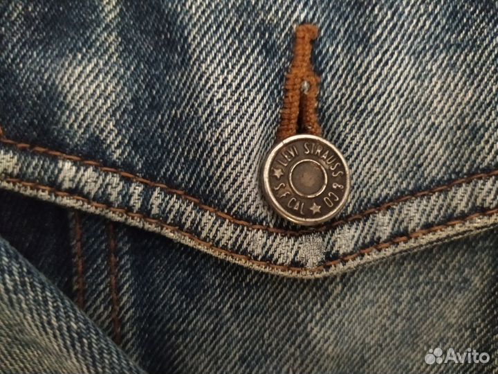 Джинсовая куртка Levi's 501 Big Logo