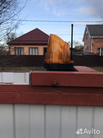 Монтаж электропривода на ворота, видеонаблюдение