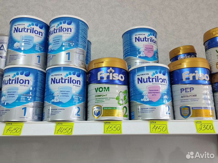 Нан гипоаллергенный 1 800 гр