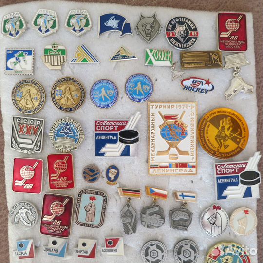 Значки Хоккей,кхл, Клубы, цска, Динамо