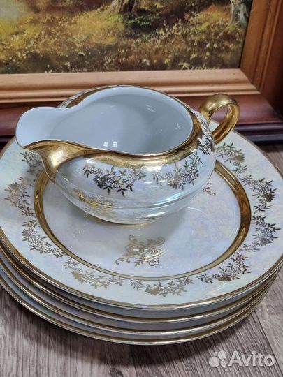 Чайный сервиз гдр звезда 60 года halle. Остатки