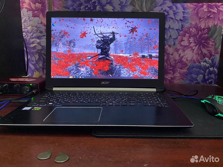 Мощный Acer Aspire 7 GTX1050