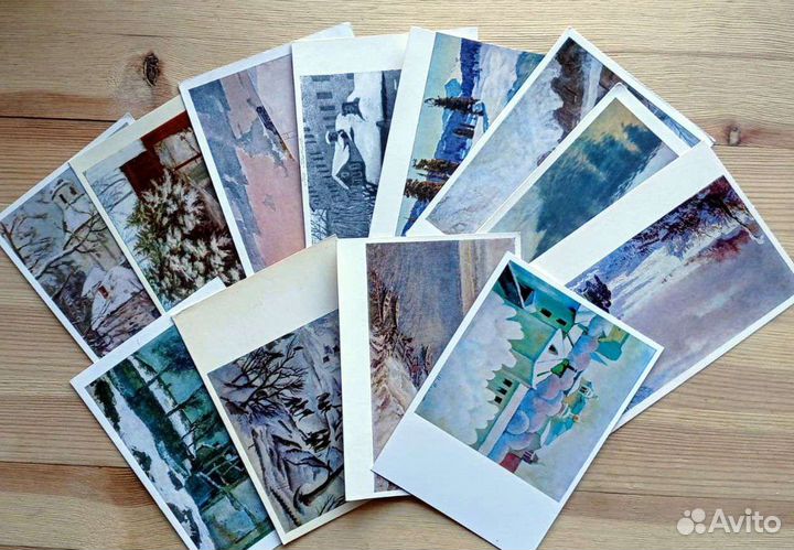 48 винтажных открыток 