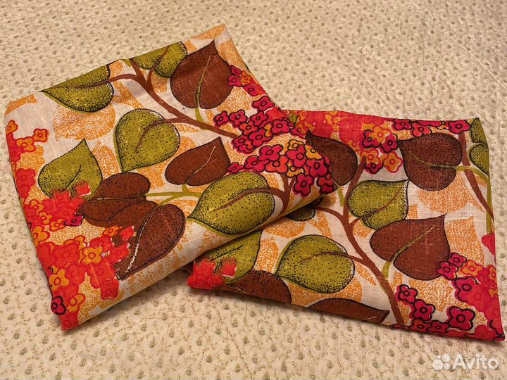 Отрез ткани хлопок СССР