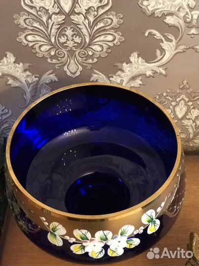 Ваза для конфет и фруктов Богемия