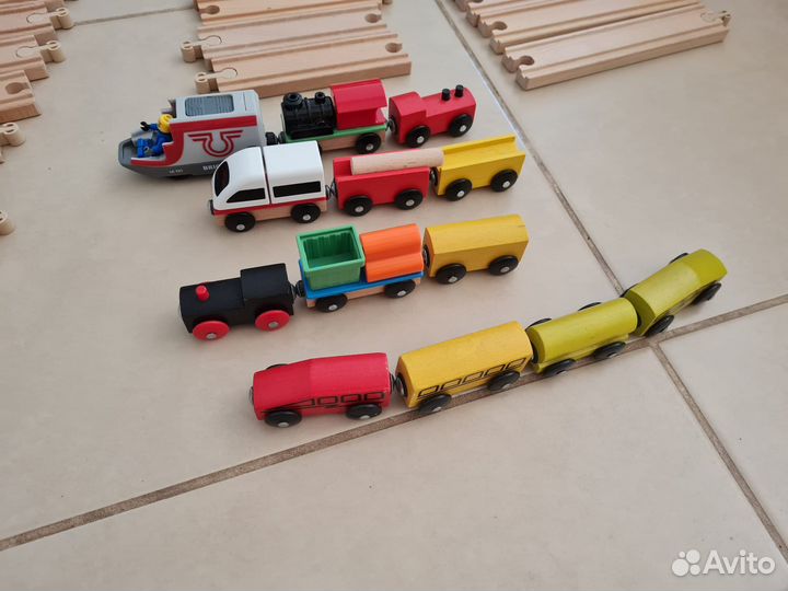 Деревянная железная дорога IKEA