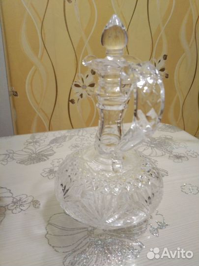 Хрустальный штоф графин