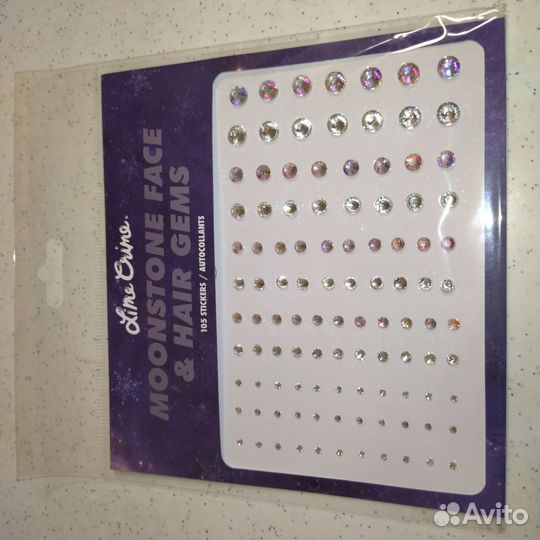 Стразы для лица и волос Lime Crime