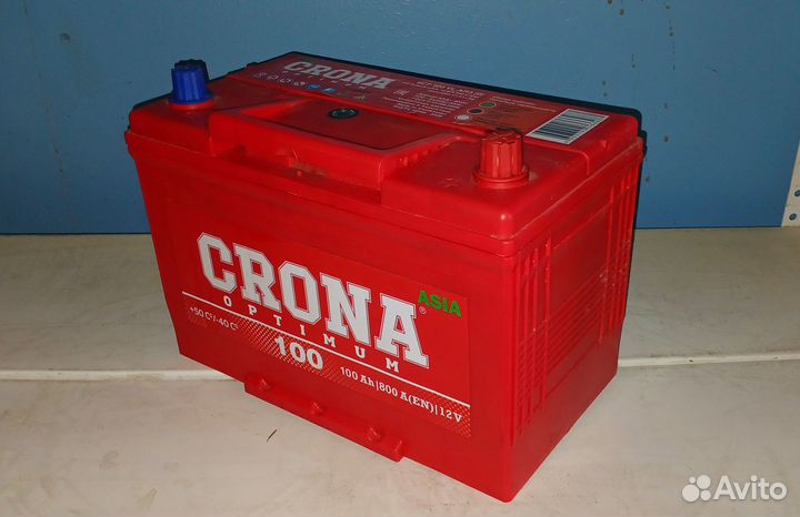 Аккумулятор Crona 100А.Ч. 800А