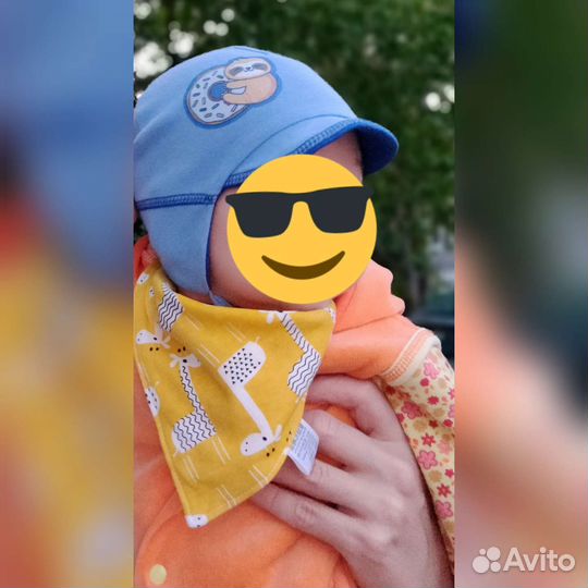 Шапки 4-6 месяцев