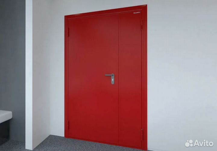 Дверь входная противопожарная алюминий гарант-я