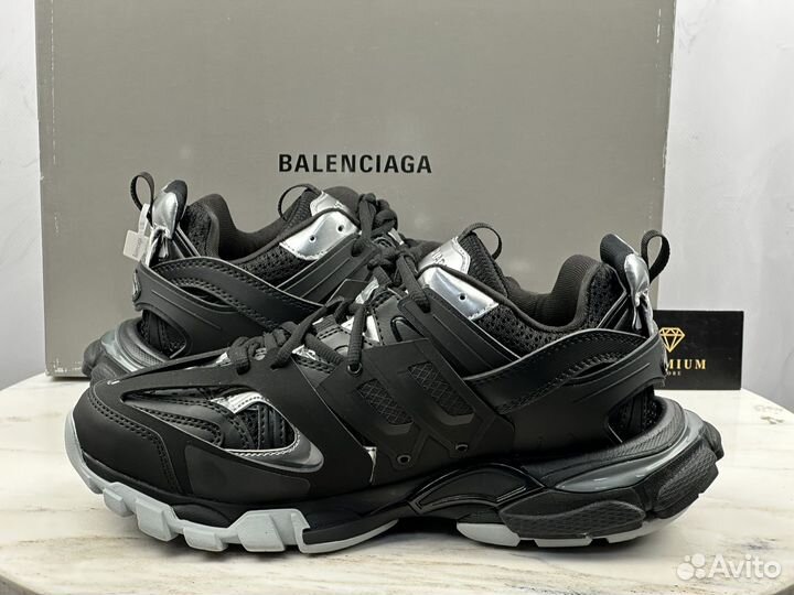 Кроссовки Balenciaga Track Sneaker Black Silver