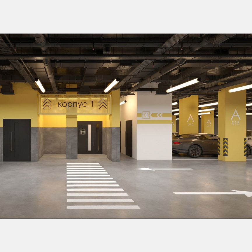 1-к. квартира, 34,6 м², 33/37 эт.