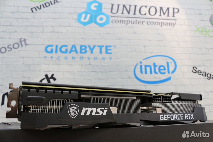 Видеокарта MSI RTX 3060Ti ventus 3X 8Gb OC