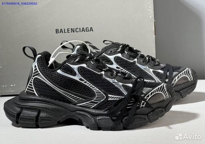 Кроссовки Balenciaga 3xl black-white (Арт.61962)