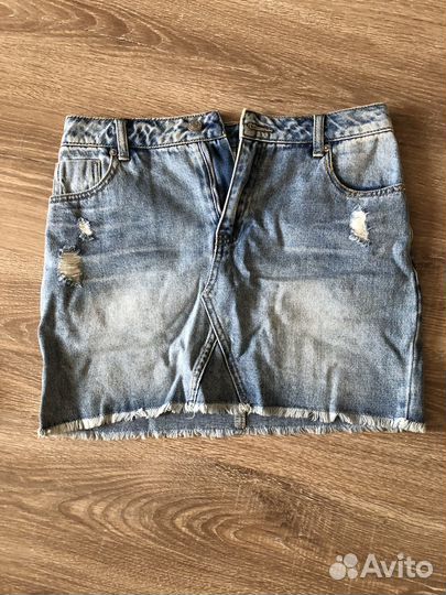 Джинсовая юбка