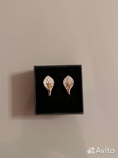 Серьги серебро новые оригинал