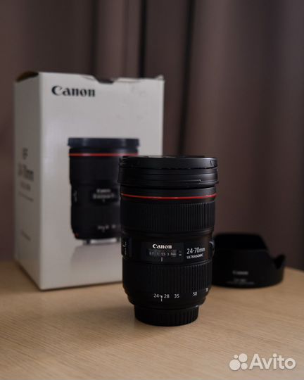 Объектив canon 24-70 F2.8 ii