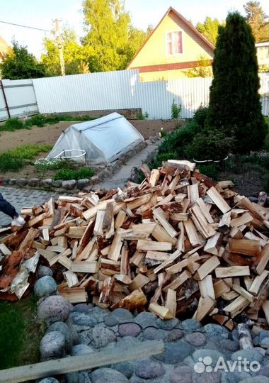 Дрова колотые привезем