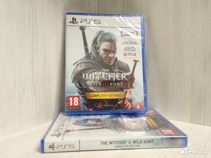 Ведьмак 3 (Witcher 3) диски для PS5