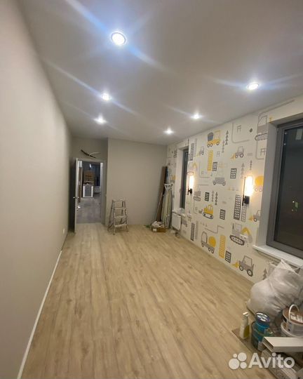 Поклейка обоев