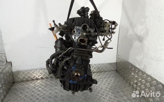 Двигатель дизельный skoda superb 2 (EEA16AB01)