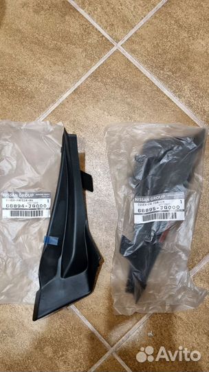 Накладка крыла (уголок жабо) X-Trail NT31