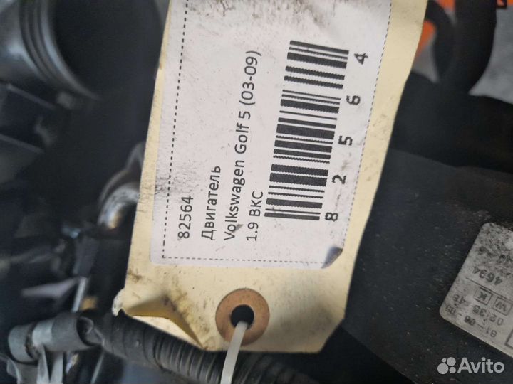 Двигатель volkswagen audi модельBKC BXE BJB