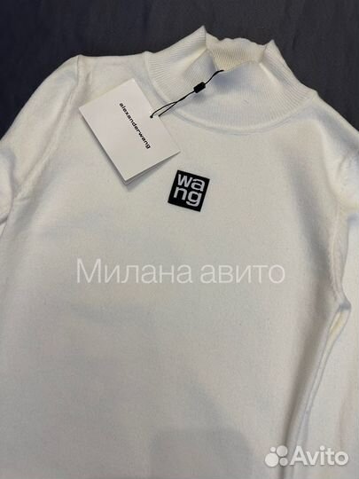 Водолазка лонгслив alexander wang женская