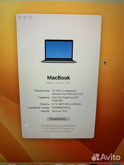 Apple MacBook 12 A1534