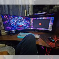 Монитор asus rog swift PG279QM gray 240Hz