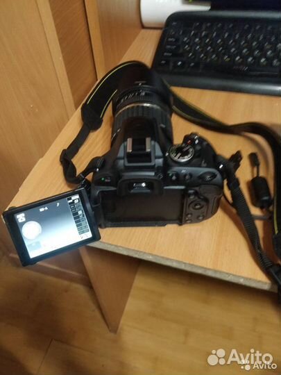 Зеркальный фотоаппарат Nikon d5100 + 18-200mm