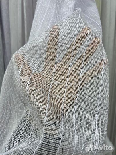 Тюль льняная Турция