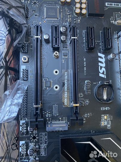 Материнская плата AM4 x470 gaming pro max MSI