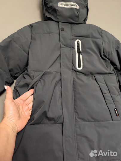 Парка зимняя для мальчика 128