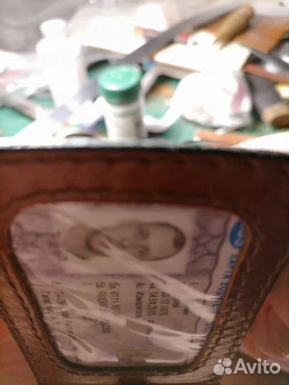 Чехол на электронный пропуск