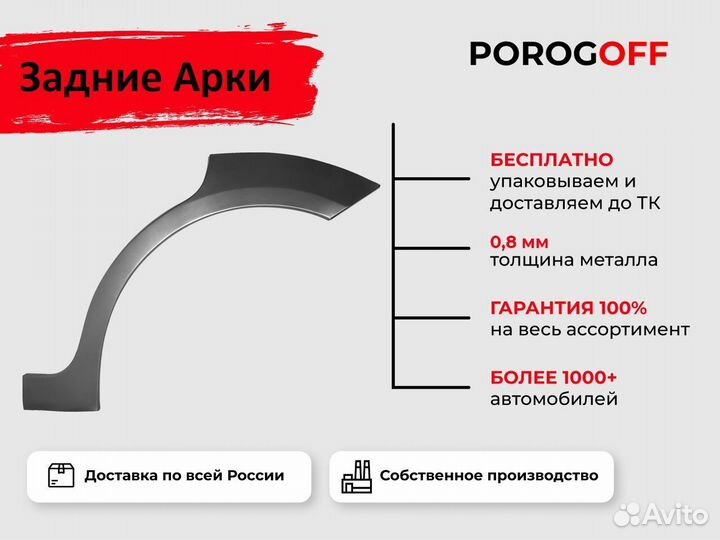 Ремонтные пороги Volga Siber