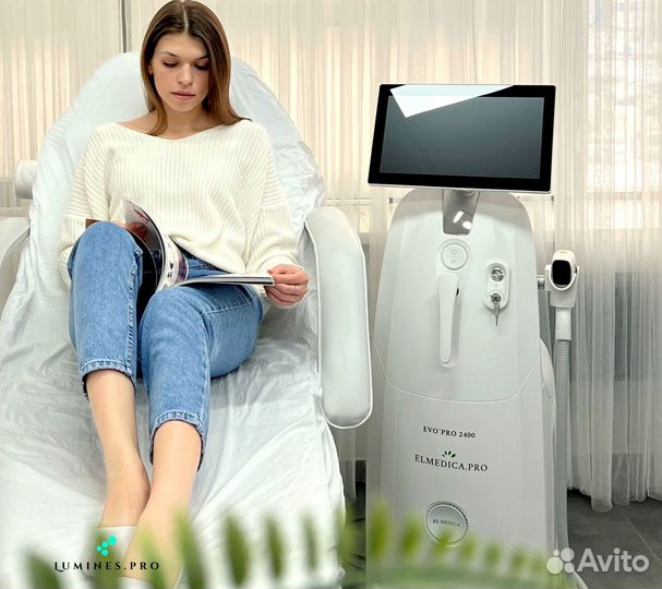 Диодный лазер для эпиляции Lumines. MaxPlus 2000W