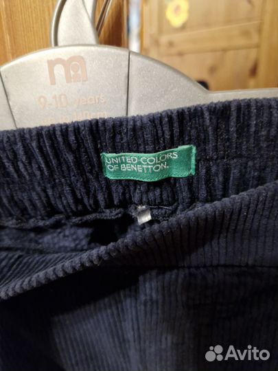 Вельветовые брюки benetton