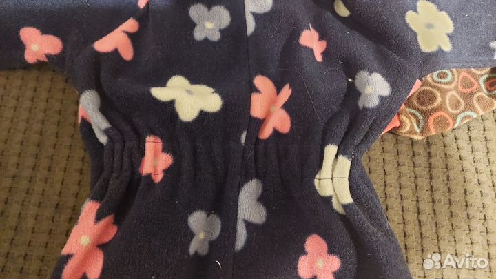 Флисовая поддева (комбинезон) 92-98 см