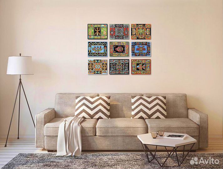 Полиптих 9 картин