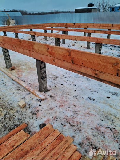 Каркасный дом 8х8