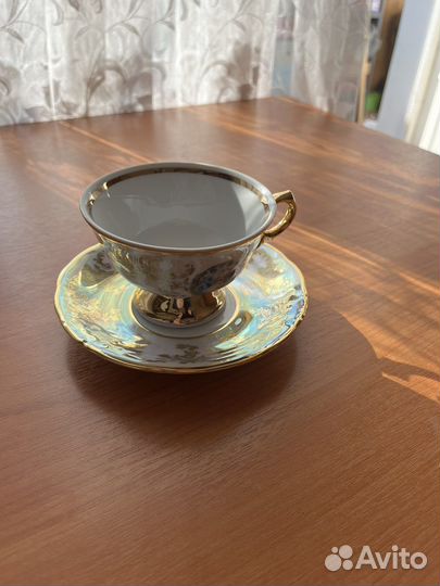 Чашка с блюдцем