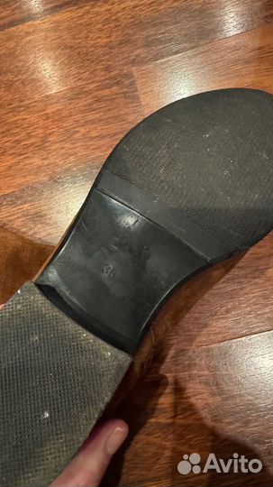 Сапоги женские демисезон, замша, 36р-р