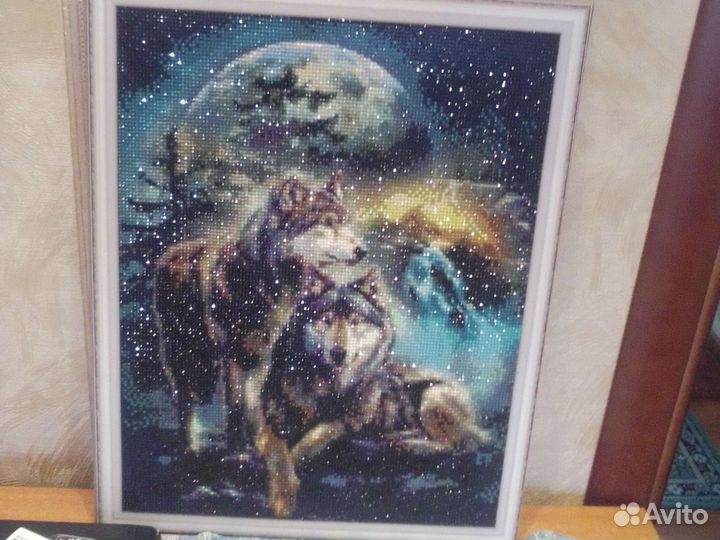 Алмазная вышивка готовые работы